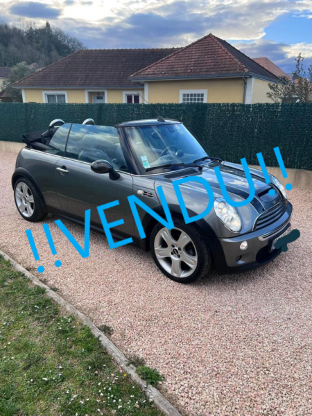 !!VENDU!!  MINI COOPER S 175 CV